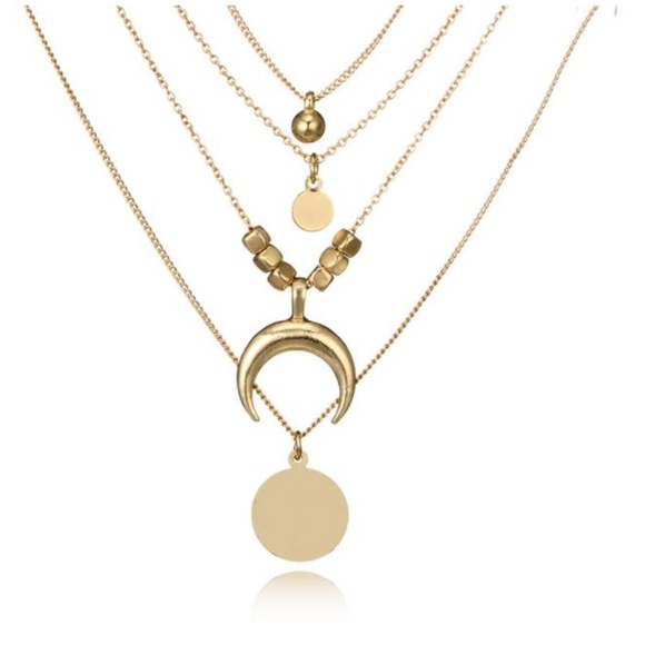 NEW multi layer necklace - Picture 6 of 7